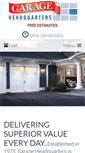 Mobile Screenshot of garageheadquarters.com